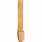 Ekena Millwork Eugene Rough Sawn Timber Gable Bracket, Western Red Cedar, 72"W x 30"H x 4"D x 6"F, 10/12 Pitch GBW072X30X0406EUG00RWR - alternate 5